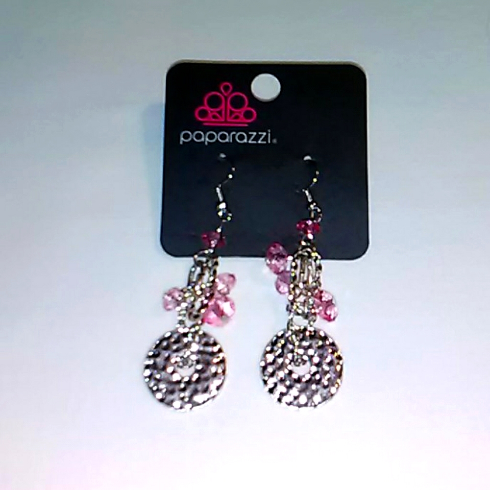 Pink seaside earrings